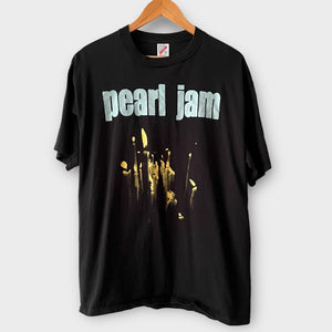 1991 Pearl Jam "Black" Vintage Band Promo Tee Shirt