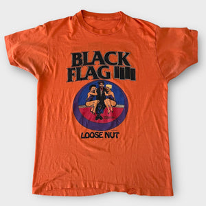 1985 Black Flag Vintage Tour Punk Band Promo Tee Shirt