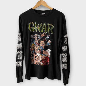 1992 GWAR Vintage Tour Long Sleeve Tee Shirt