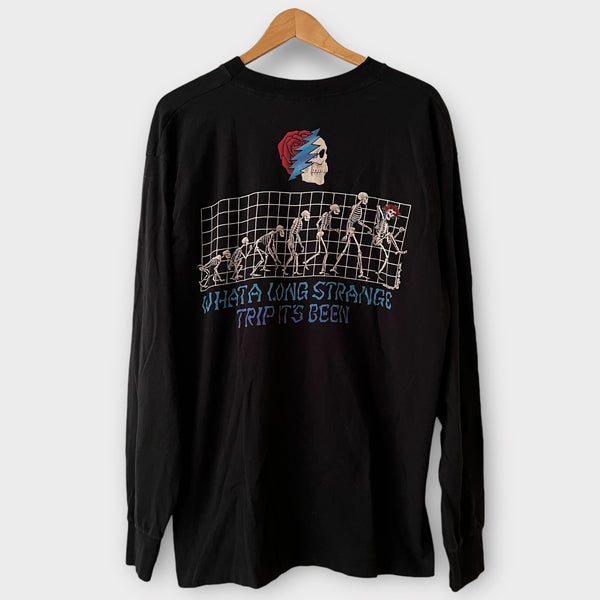 1993 Grateful Dead "What A Long Strange Trip Its Been" Vintage Band Long Sleeve Promo Tee Shirt