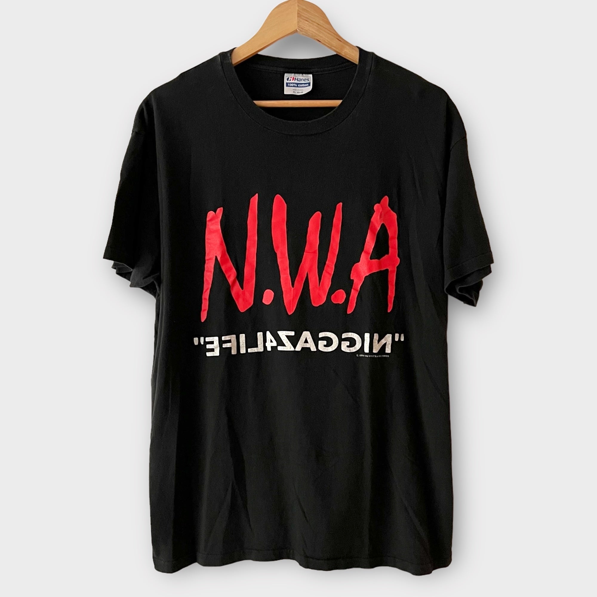 1991 N.W.A. Vintage Promo Rap Tee Shirt