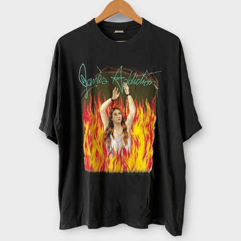 1989 Jane's Addiction "Ritual De Lo" Vintage Band Promo Tee Shirt