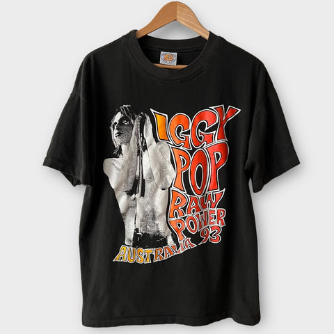 1993 Iggy Pop Australia Tour Vintage Band Tee Shirt