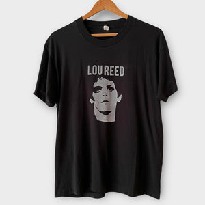 1980s Lou Reed Vintage Band Promo Tee Shirt