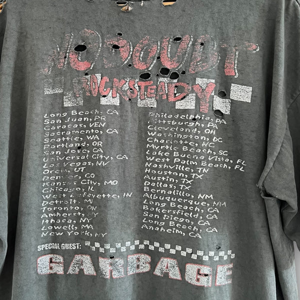 2001 No Doubt w/ Garbage Tour Vintage Band Tee Shirt