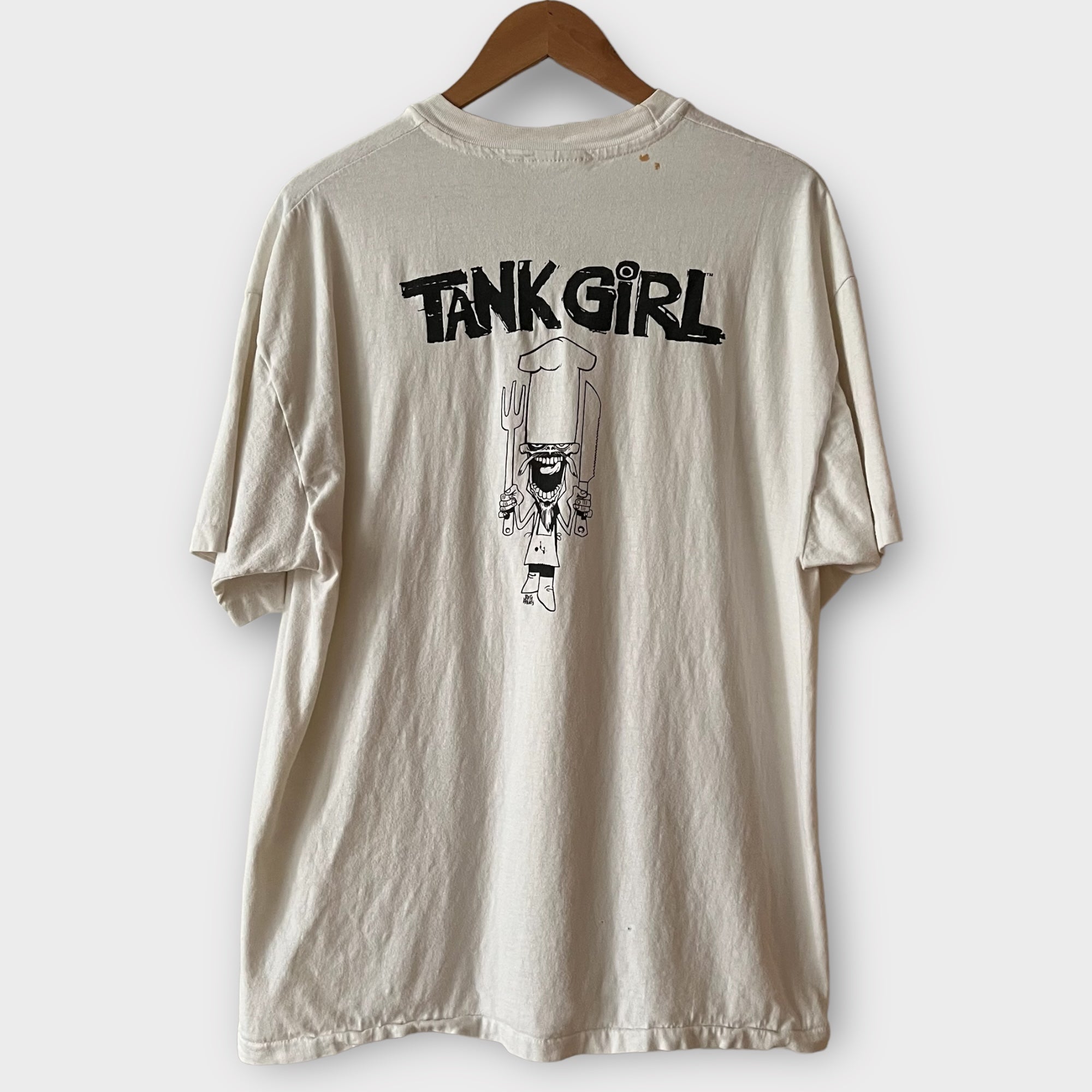 1994 Tank Girl Movie Catering Crew Vintage Tee Shirt