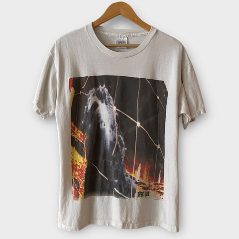 1993 Pearl Jam "Threadworm" Vintage Band Promo Tee Shirt