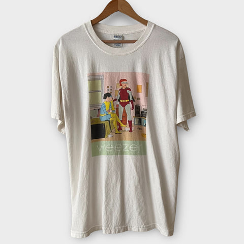 2001 Weezer Vintage Tour Tee Shirt