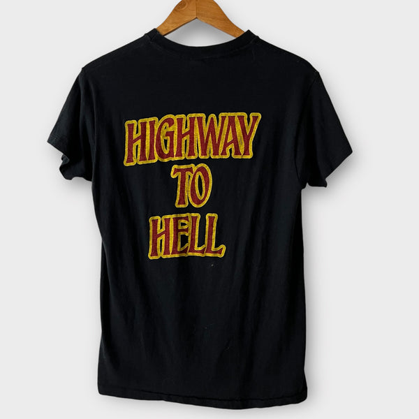 1979 AC DC "Highway To Hell" Vintage Band Promo Tee Shirt