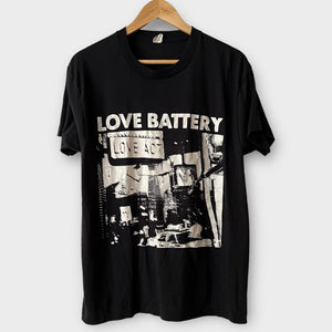 1980s Love Battery Vintage Band Promo Tee Shirt