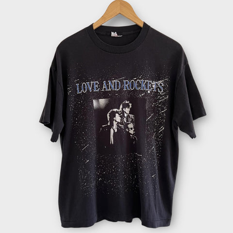 1987 Love And Rockets Vintage Band Tee Shirt