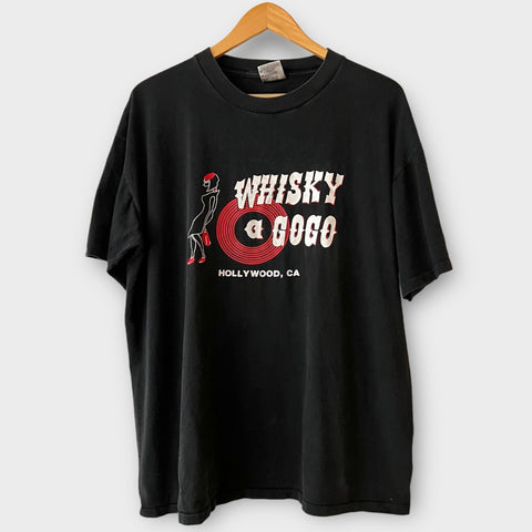 1990s Whiskey A-Go-Go Security Hollywood, CA Vintage Tee Shirt