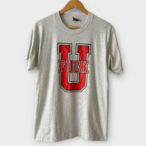 1990s FU University Vintage Tee Shirt