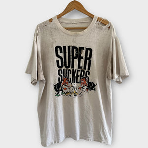 1995 Supersuckers "Sacrilicious" Sub Pop Vintage Band Promo Tee Shirt