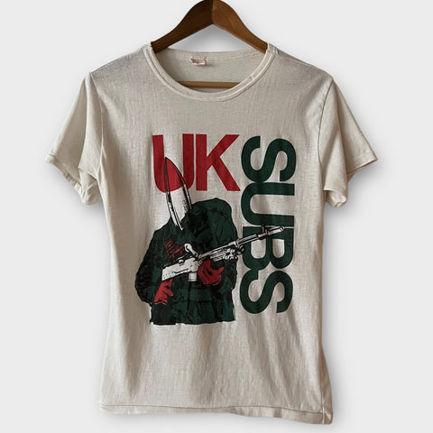 1980s U.K. Subs Vintage Euro Punk Promo Tee Shirt