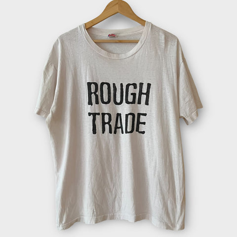 1990s Rough Trade Record Label Vintage Promo Tee Shirt