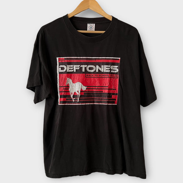 2000 Deftones "Back To School" Tour w/ Incubus and Taproot Vintage Band Tee Shirt