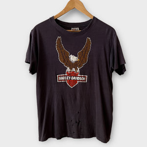 1970s Harley Davidson Motorcycle Vintage Tee Shirt