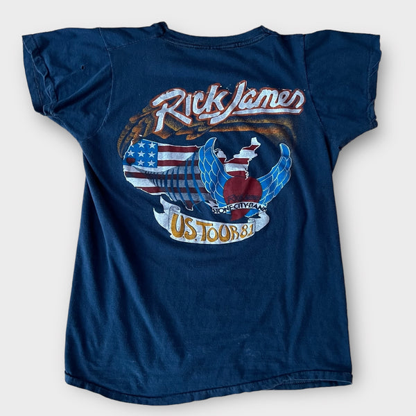 1981 Rick James Vintage Tour Tee Shirt