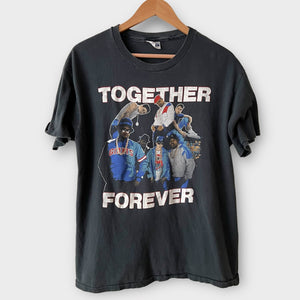 1987 Beastie Boys + RUN DMC "Together Forever" Vintage Tour Rap Tee Shirt