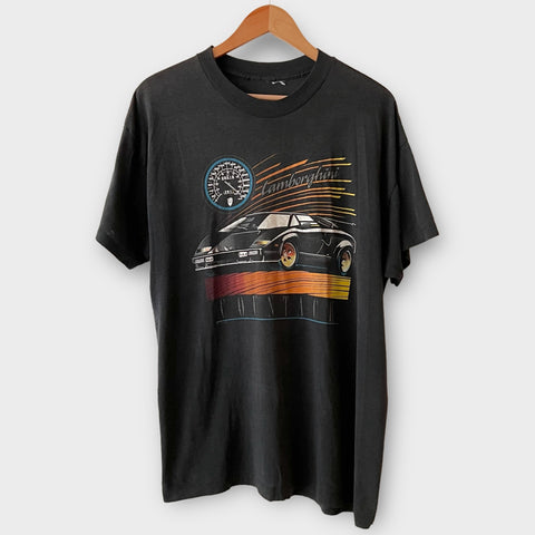 1980s Lamborghini Countach Vintage Tee Shirt