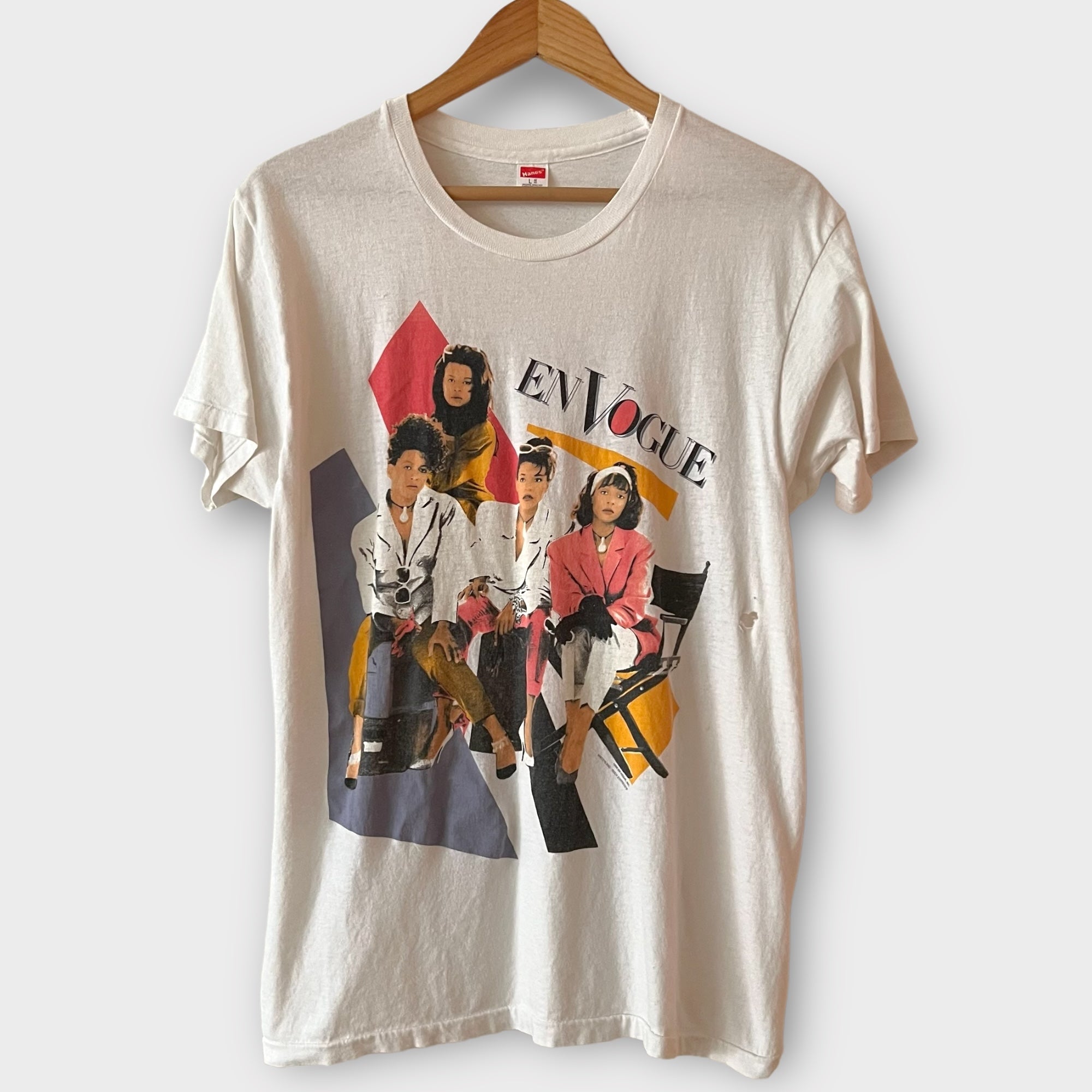 1990 En Vogue Vintage Band Promo Tee Shirt