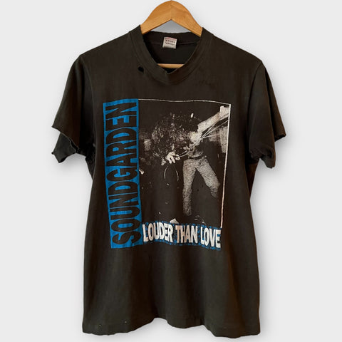 1990 Soundgarden "Louder Than Love VIntage Band Tour Tee Shirt