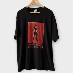 2007 Planet Terror (Directed by: Robert Rodriguez) Grindhouse Vintage Movie Promo Tee Shirt