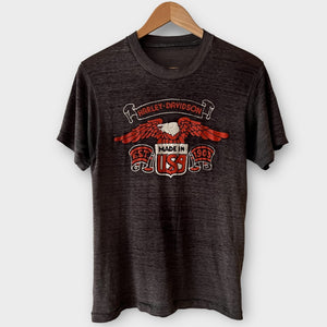 1970s Harley Davidson Motorcycle Vintage Tee Shirt