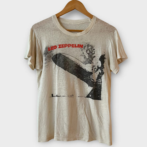 1984 Led Zeppelin Vintage Band Promo Tee Shirt