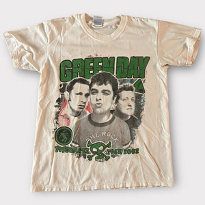 2002 Green Day w/ Blink 182 Vintage Tour Tee Shirt