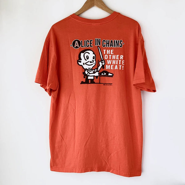 1996 Alice In Chains Vintage Band Promo Tee Shirt