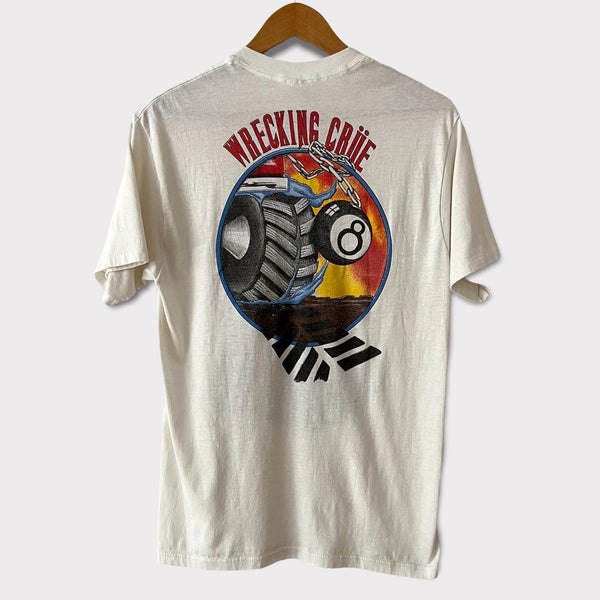 1986 Motley Crue "Wrecking Crue" Vintage Promo Tee Shirt