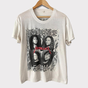 1988 Metallica "And Justice For All" Vintage Promo Tee Shirt