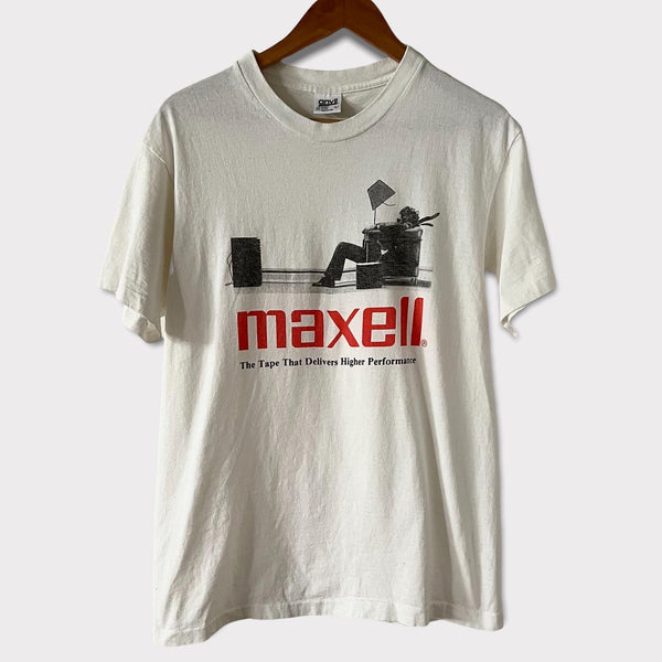 1990s Maxell Cassette Vintage Tee Shirt