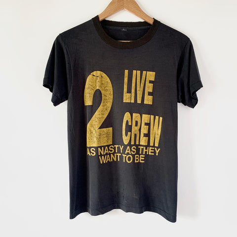 1989 2 Live Crew "As Nasty As They Wanna Be" Vintage Tee Shirt