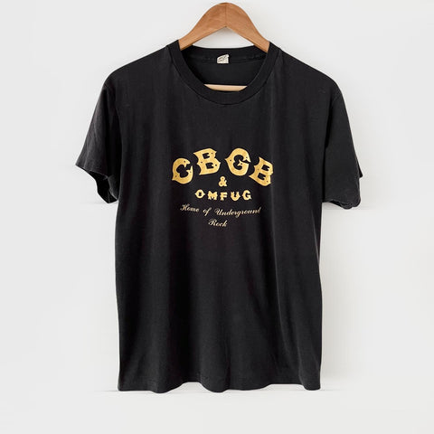 1980s CBGB New York City Club Vintage Tee Shirt