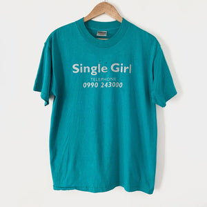 1996 LUSH "Single Girl" Vintage Promo Tee Shirt