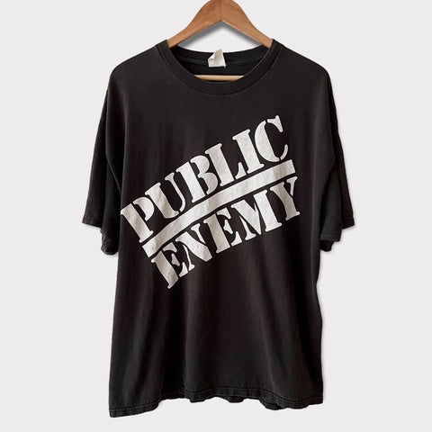 1990s Public Enemy Vintage Promo Tee Shirt