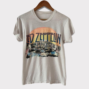 1984 Led Zeppelin "Houses Of Holy" Vintage Promo Tee Shirt