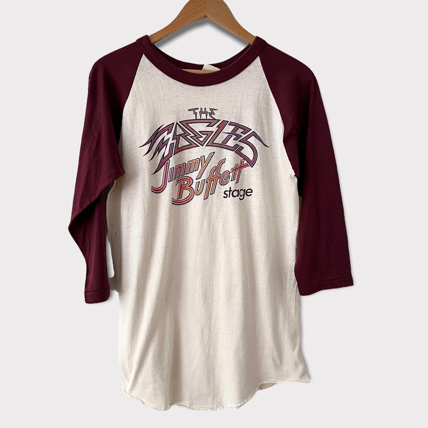 Vintage 1970s Eagles T Shirt Band Tee 
