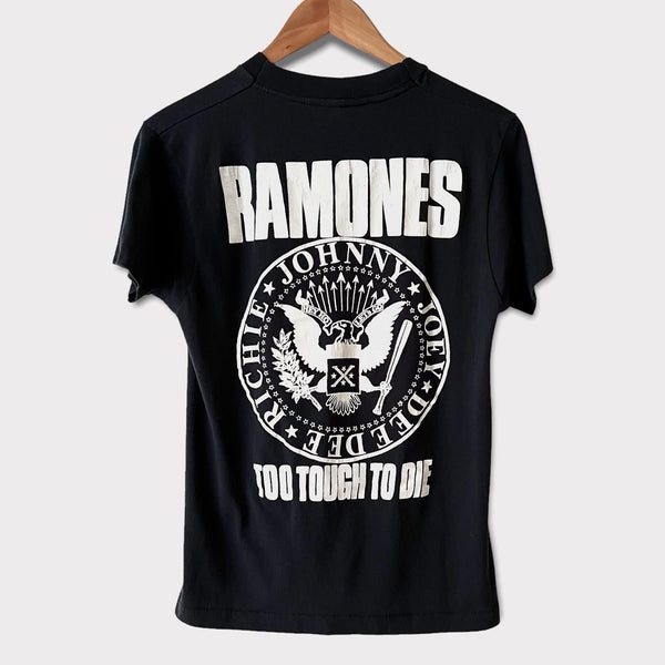 1984 Ramones "Too Tough To Die" Vintage Promo Tee Shirt