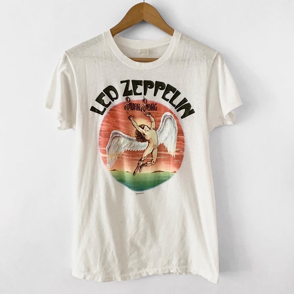 1984 Led Zeppelin Swan Song Vintage Promo Tee Shirt