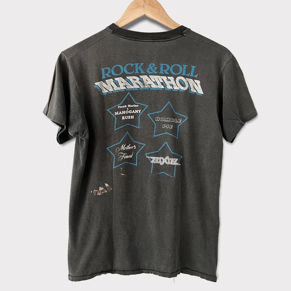 1980 Rock & Roll Marathon Vintage Concert Tee Shirt