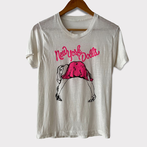 1970s New York Dolls Vintage Promo Tee Shirt