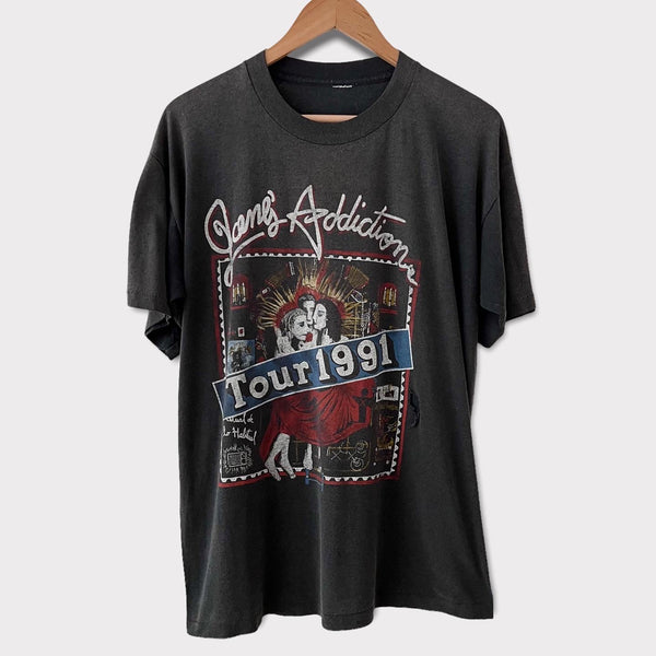 1991 Jane's Addiction "Ritual De Lo Habitual" Vintage Tour Tee Shirt