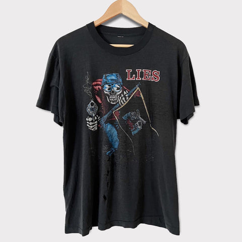 1989 Guns N Roses "Lies" Vintage Promo Tee Shirt