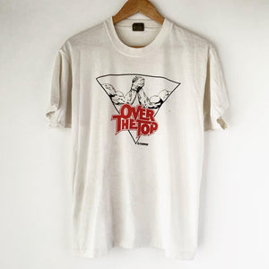 1987 Over The Top Vintage Movie Promo Tee Shirt