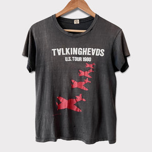 1980 Talking Heads Vintage Tour Tee Shirt