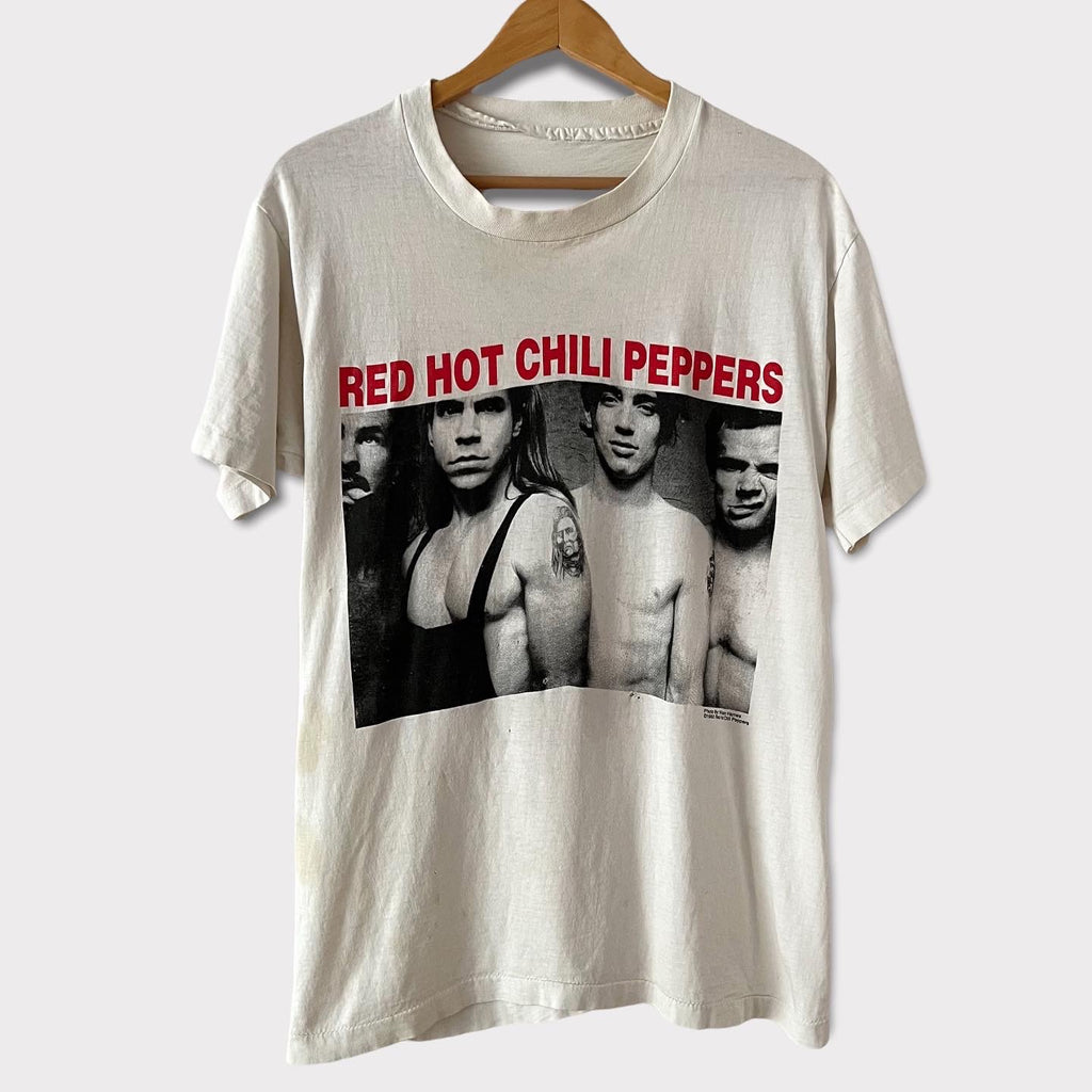 1990 Red Hot Chili Peppers Vintage Promo Tee Shirt – Zeros Revival